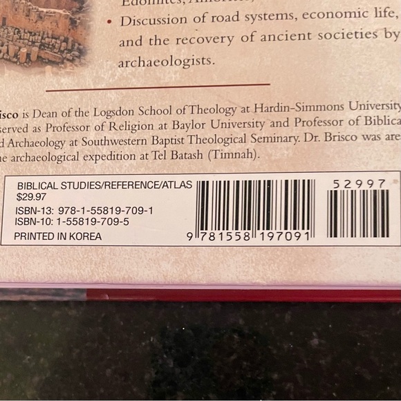 HOLMAN BIBLE ATLAS book - pages of amazing pictures, detailed maps & great info. - Picture 3 of 6